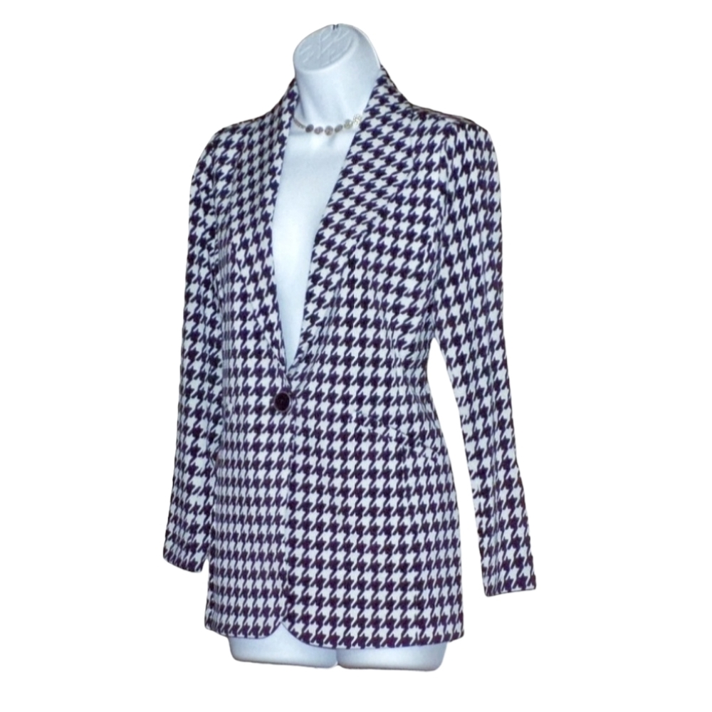 NWOT Susan Graver LK Fusion Revere Collar Blazer - Picture 4 of 8